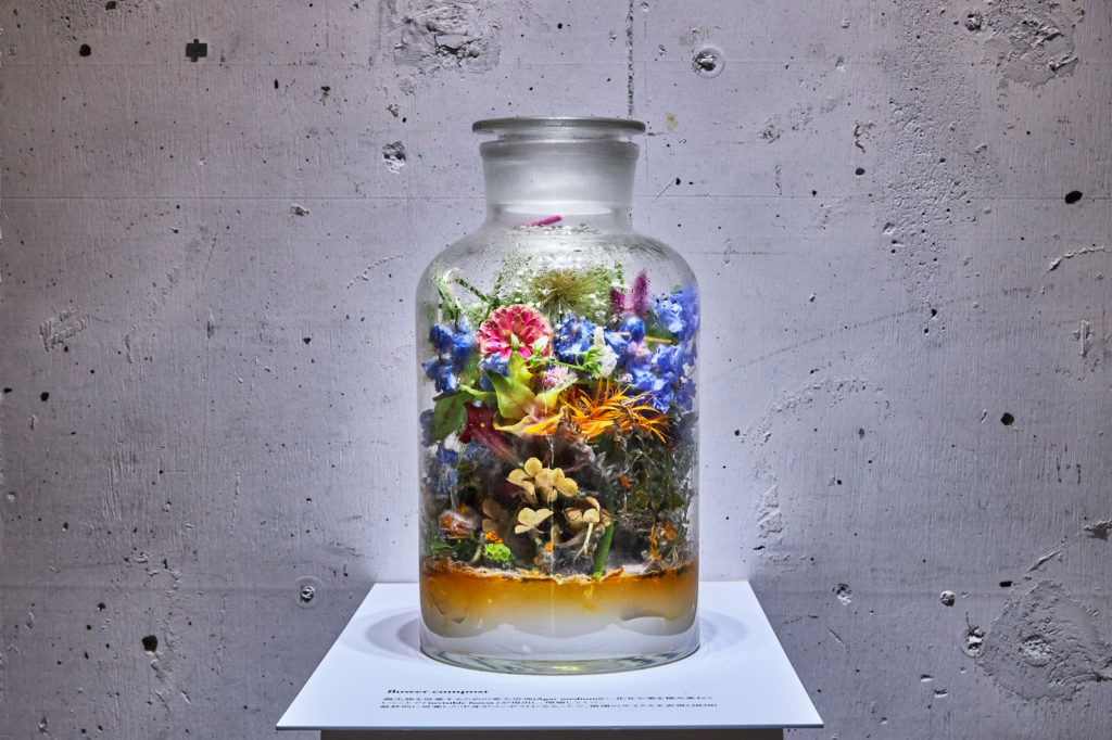 Mikiko Kamada『Flower Compost』　Photo: Yoichi Tsunoda
